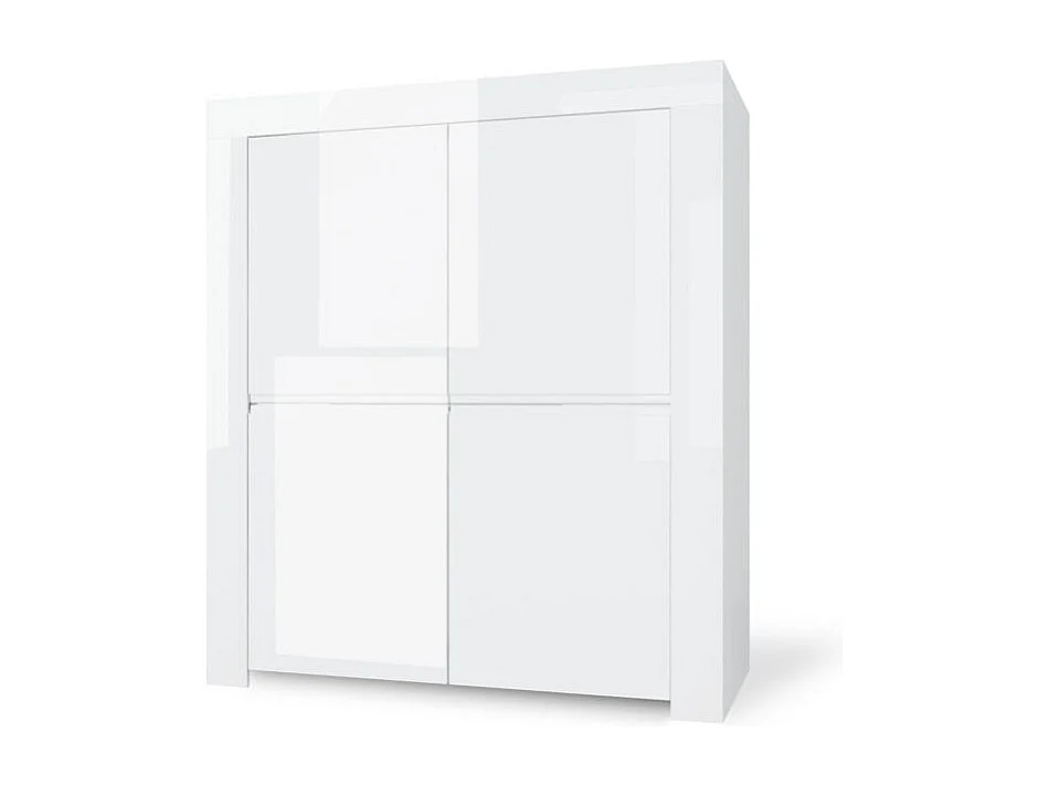 Buffet DALIA blanc en mélamine