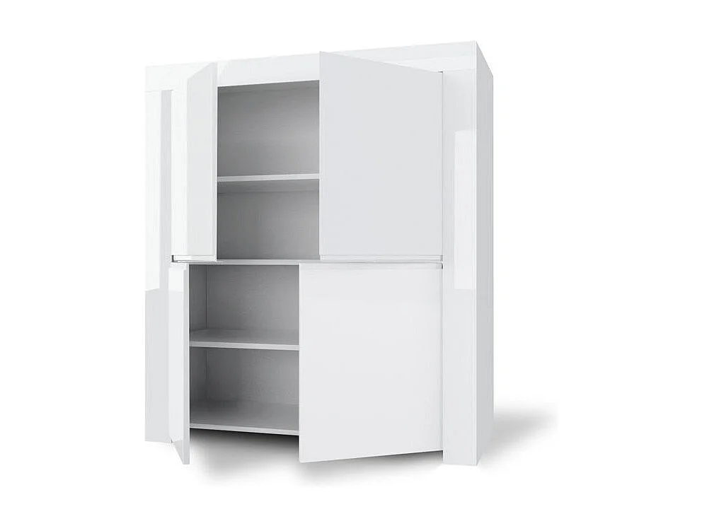 Buffet DALIA blanc en mélamine