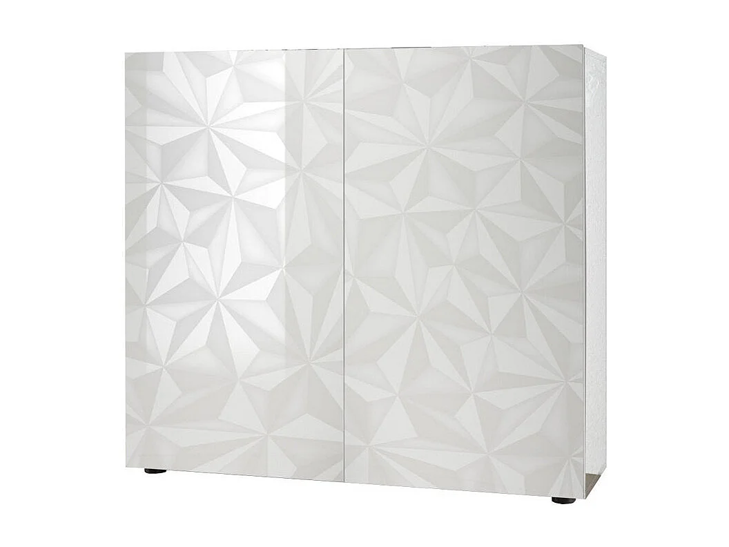 Buffet MOSCA blanc en mélamine