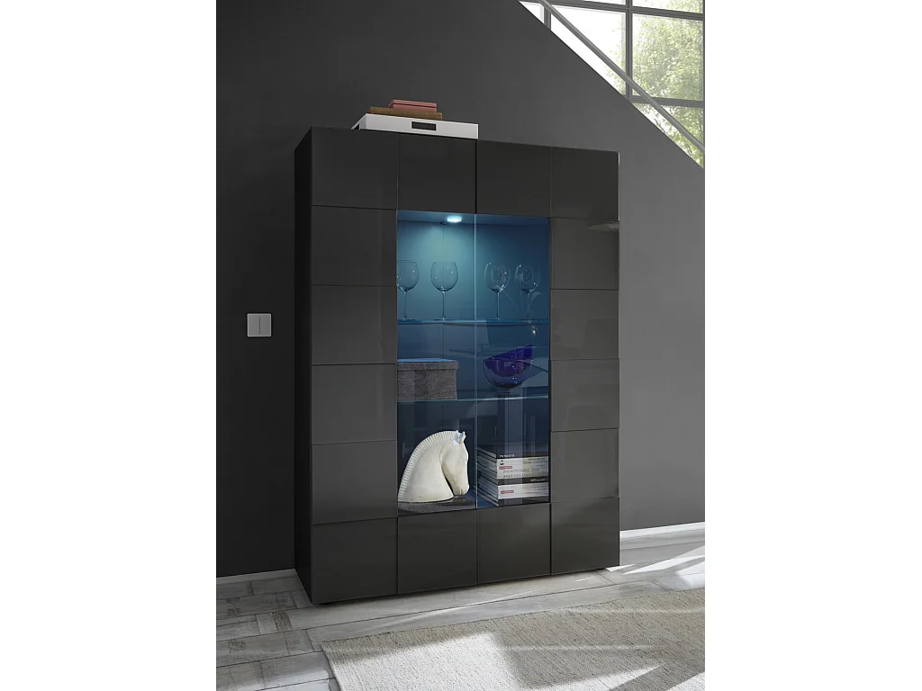 Buffet LONDON anthracite