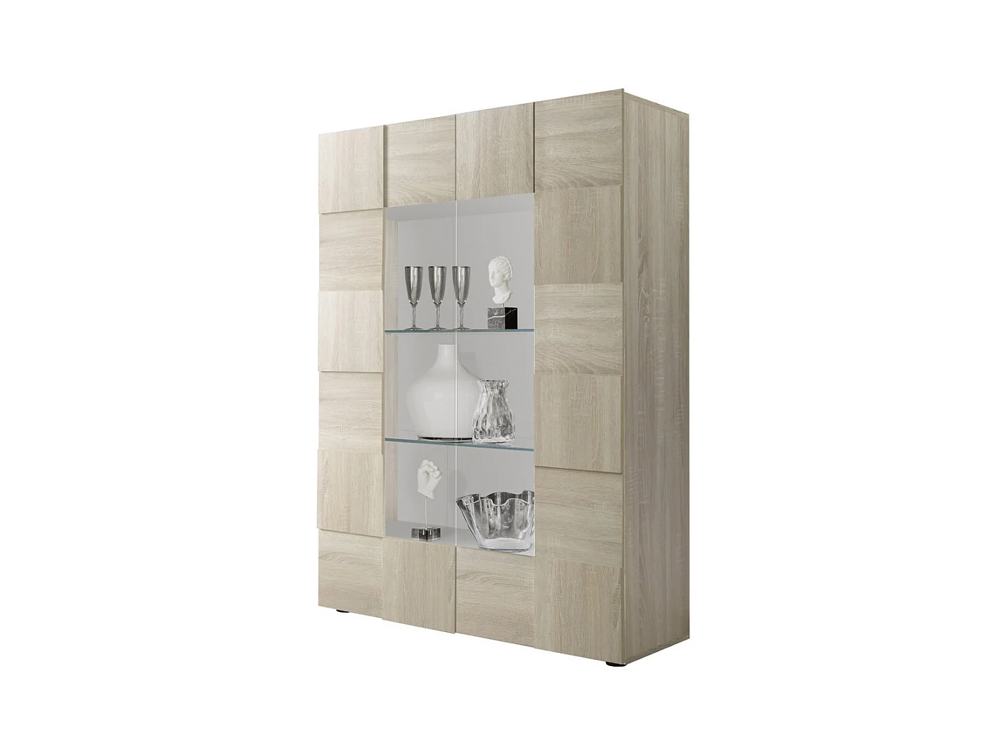 Vitrine LONDON eiche