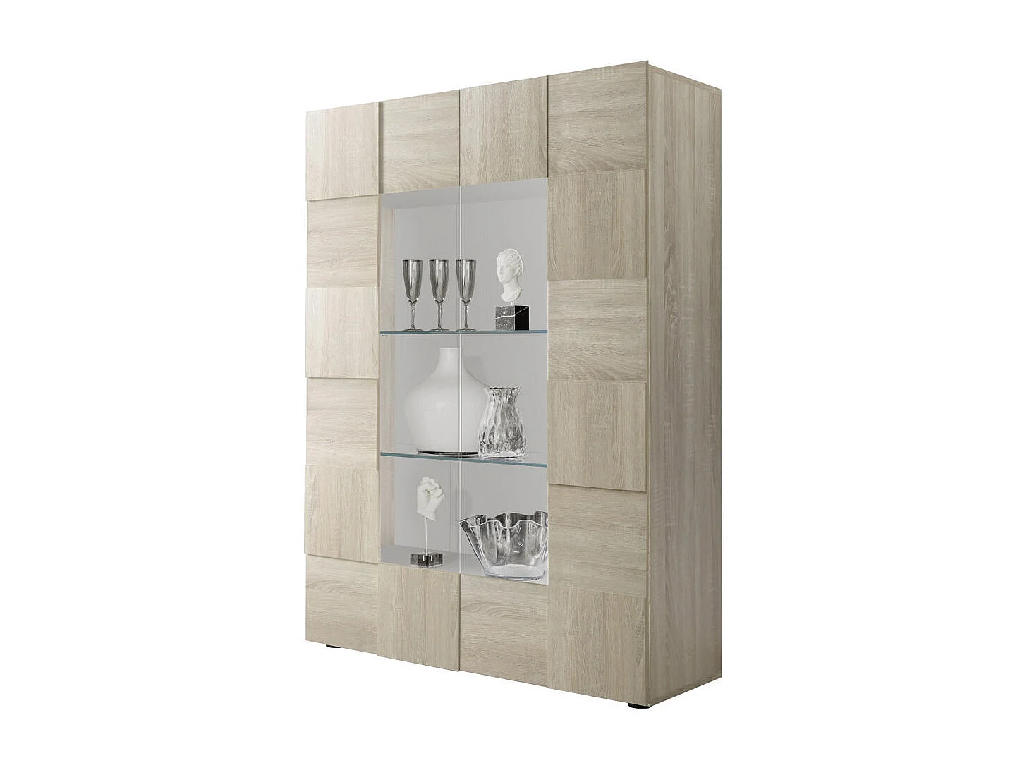 Vitrine LONDON eiche