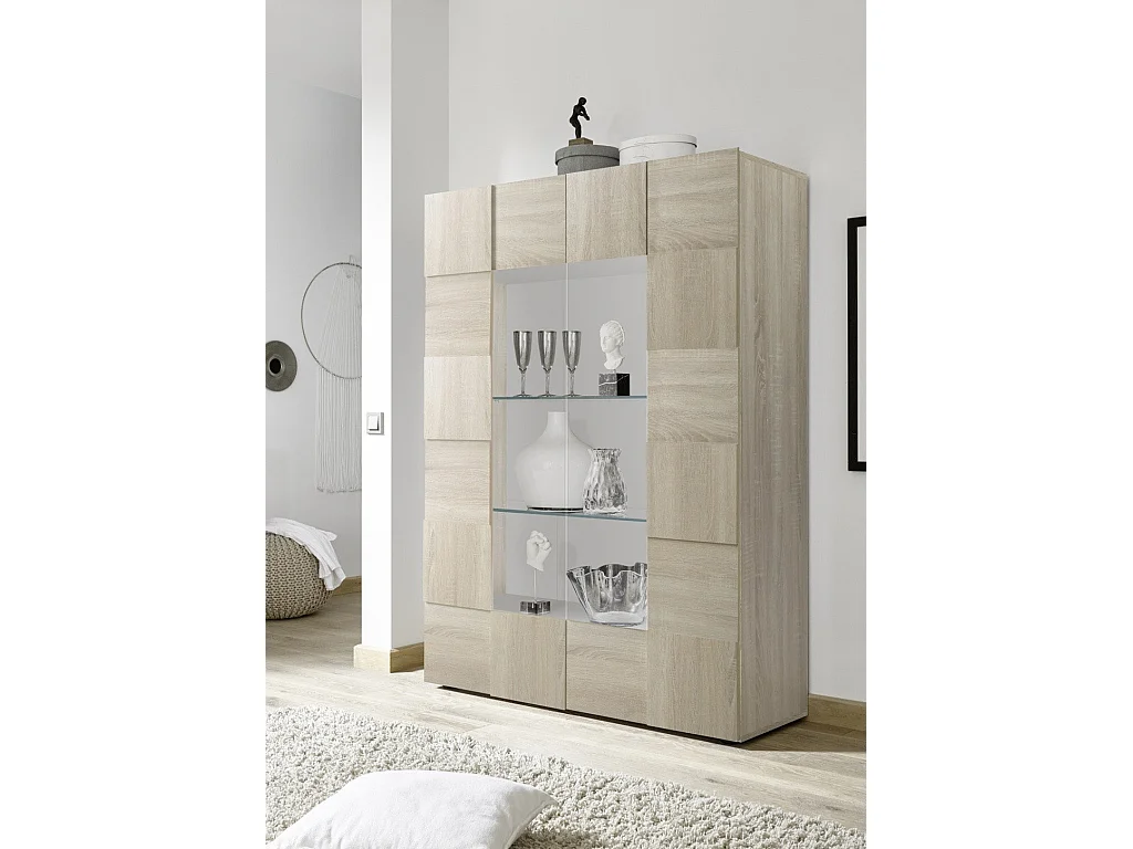 Vitrine LONDON eiche