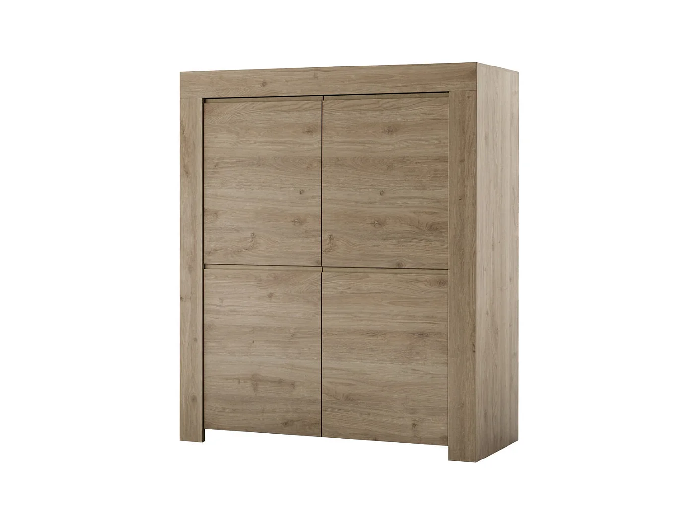 Buffet CAPRI chêne foncé