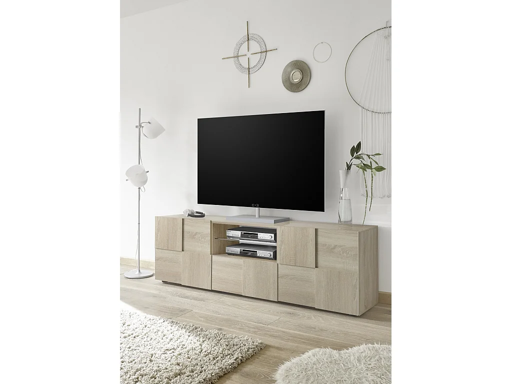 Meuble TV LONDON chêne