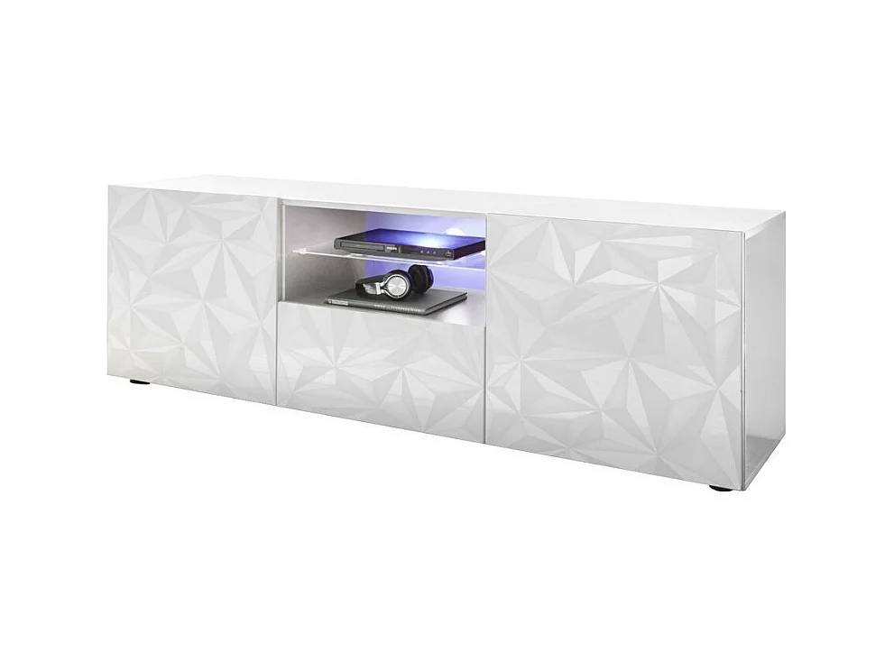 Meuble TV MOSCA blanc