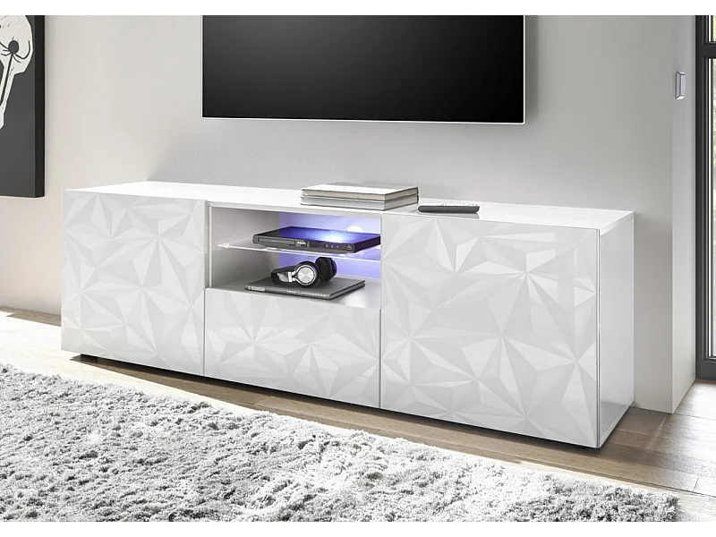 Meuble TV MOSCA blanc