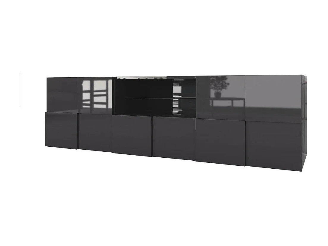 Meuble TV LONDON anthracite