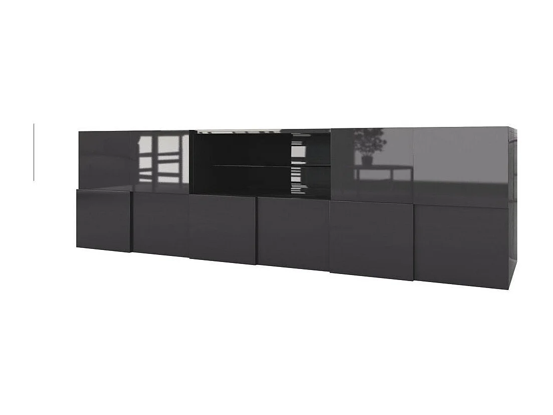 Meuble TV LONDON anthracite