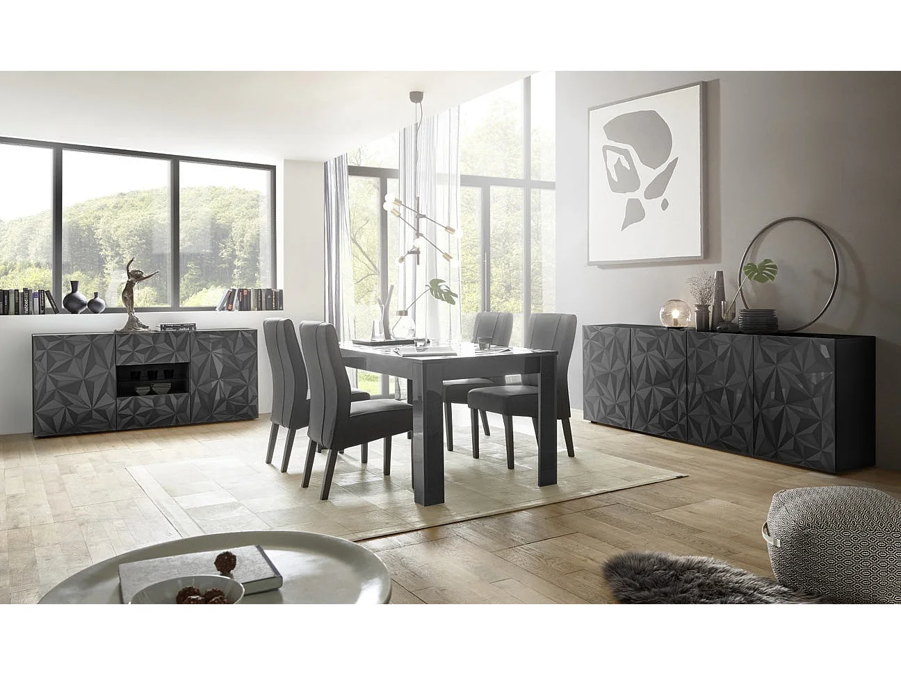 Buffet MOSCA anthracite