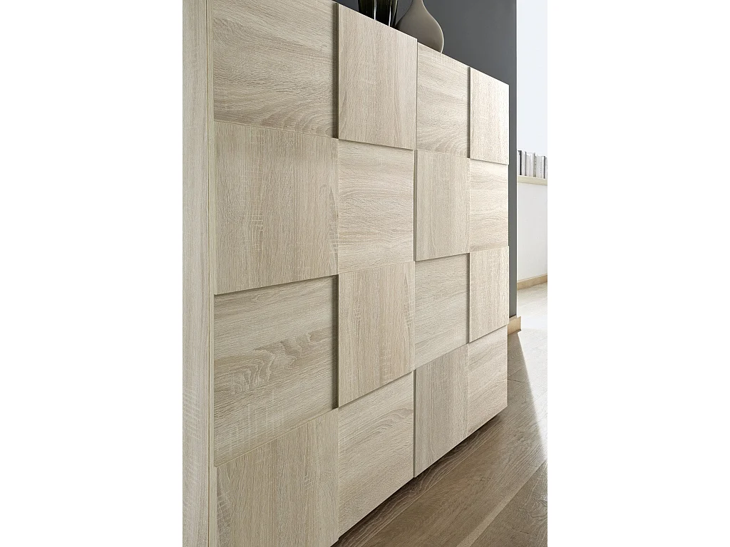 Buffet LONDON chêne 240 cm