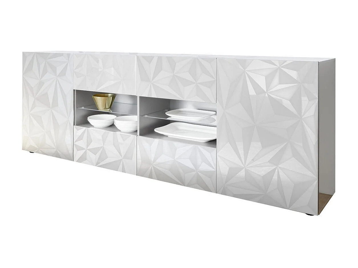 Buffet MOSCA blanc 240 cm