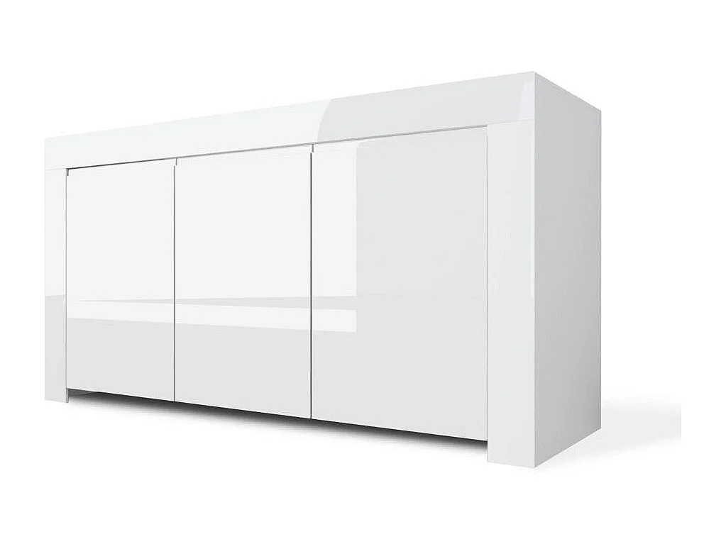 Buffet DALIA blanc en mélamine