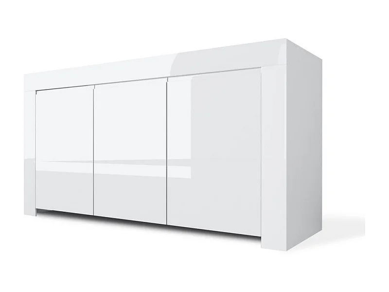 Buffet DALIA blanc en mélamine