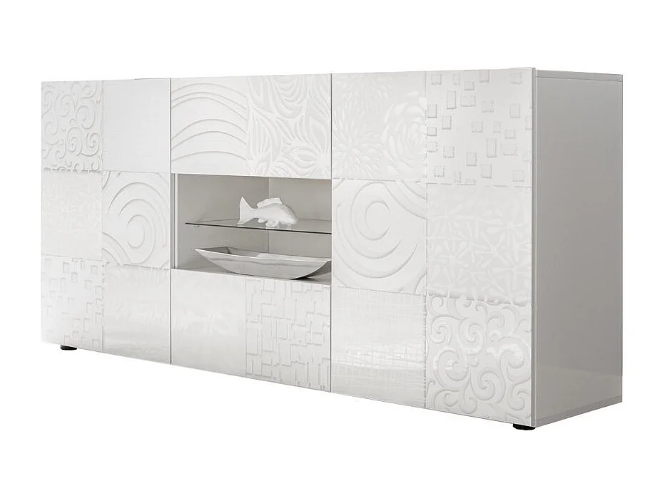 Buffet DENIS blanc 180 cm