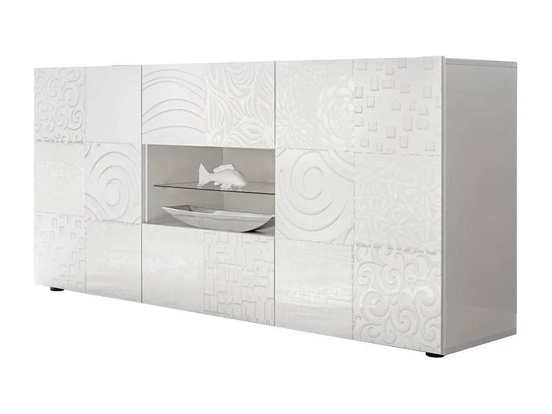 Buffet DENIS blanc 180 cm