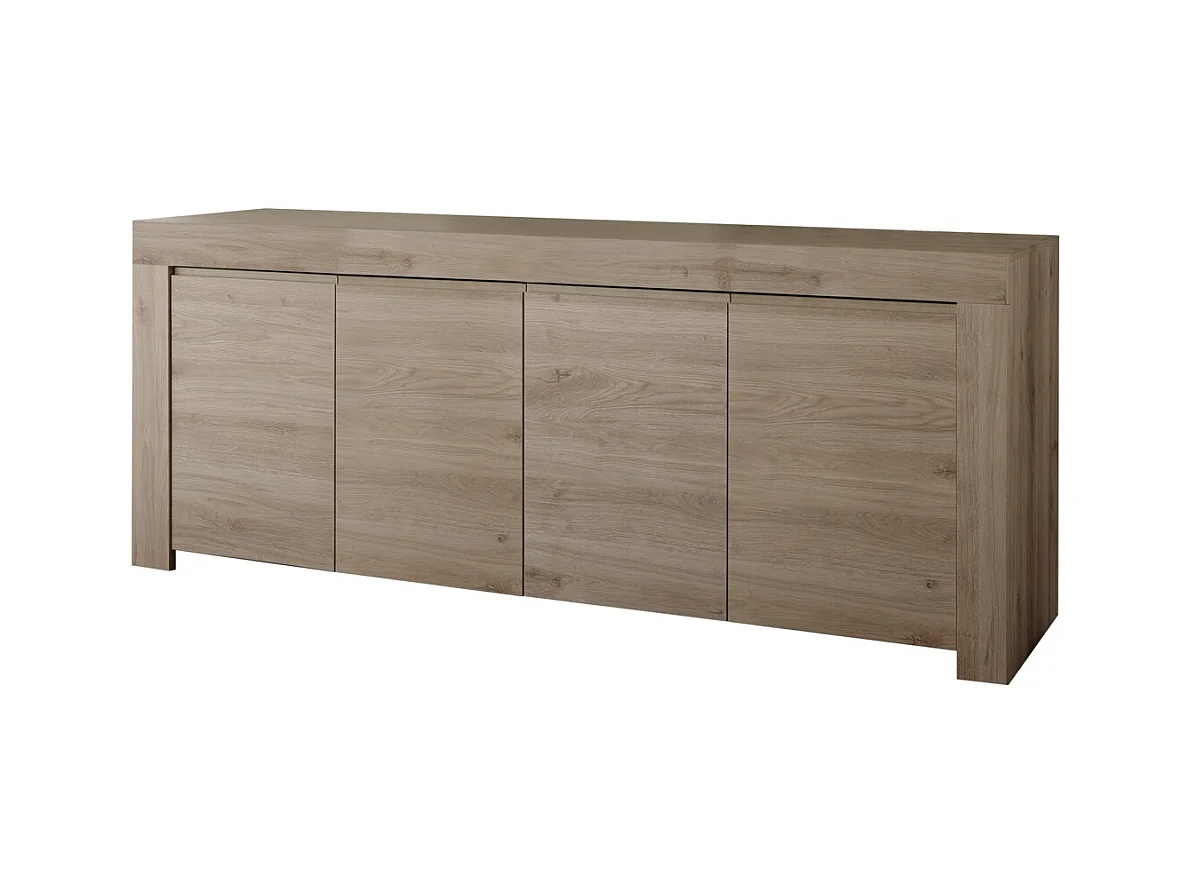 Buffet CAPRI chêne foncé