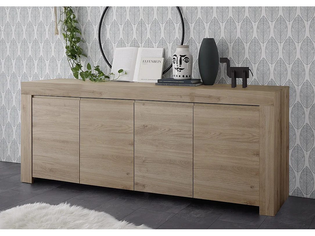 Buffet CAPRI chêne foncé