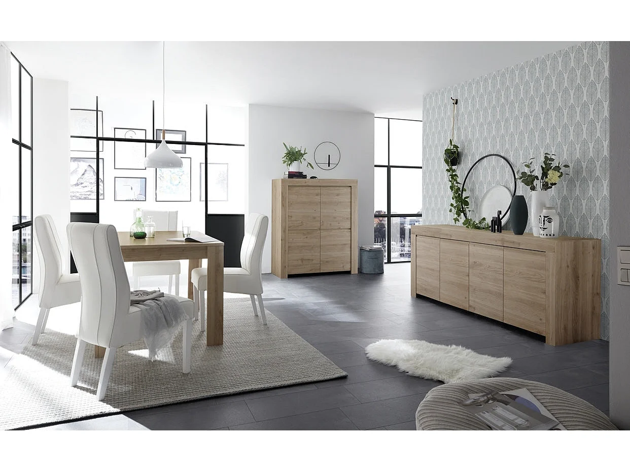 Buffet CAPRI chêne foncé