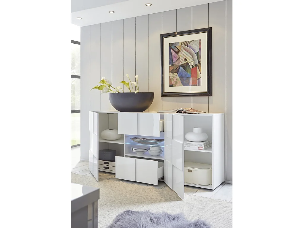 Buffet LONDON anthracite