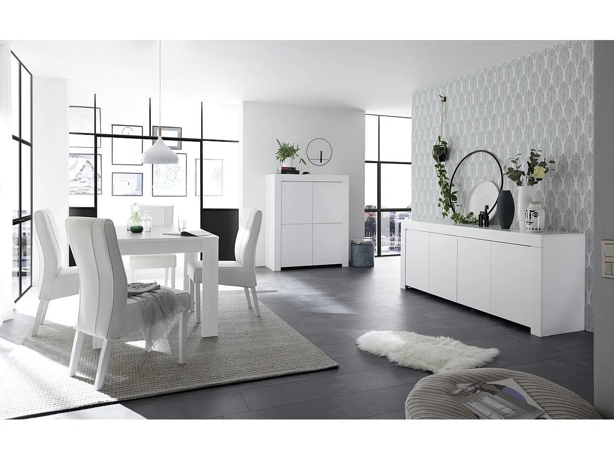 Buffet CAPRI blanc en mélamine