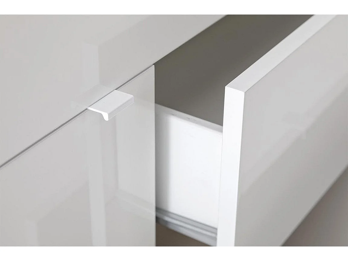 Buffet JAZZ blanc en mélamine