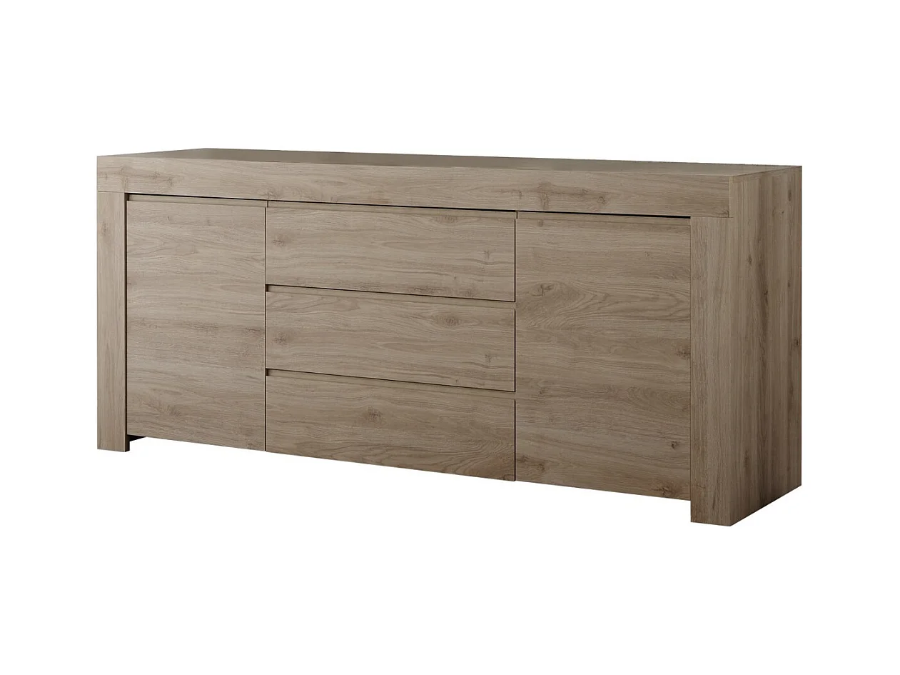 Buffet CAPRI chêne foncé