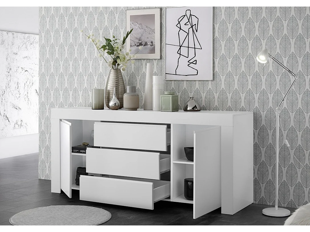 Buffet CAPRI blanc 184 cm