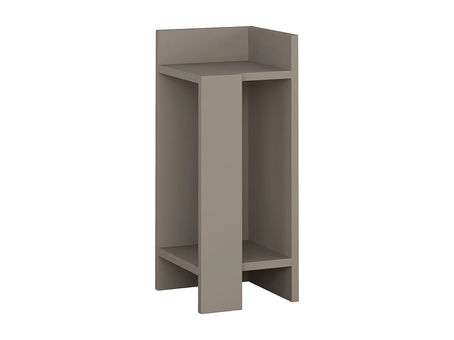 Comodino ELOS- Modulo destro marrone, 60x25x27