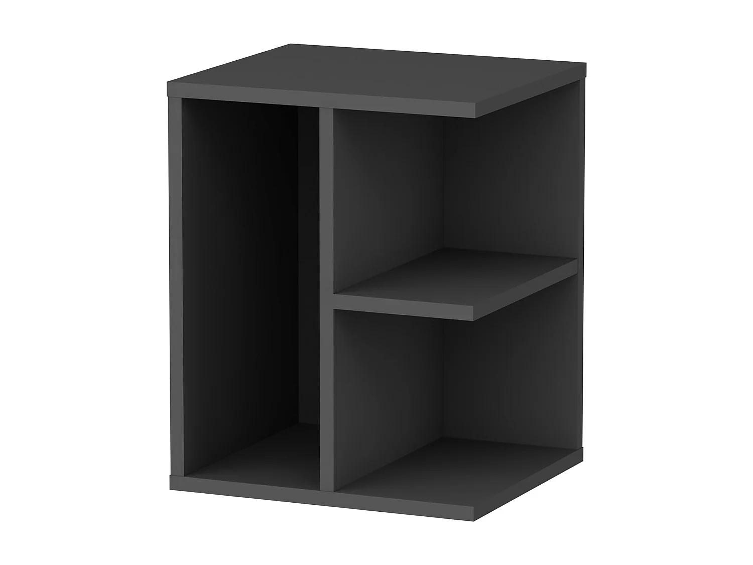 Stolik nocny PROMETHEUS - antracyt szary, 50x39,6x40