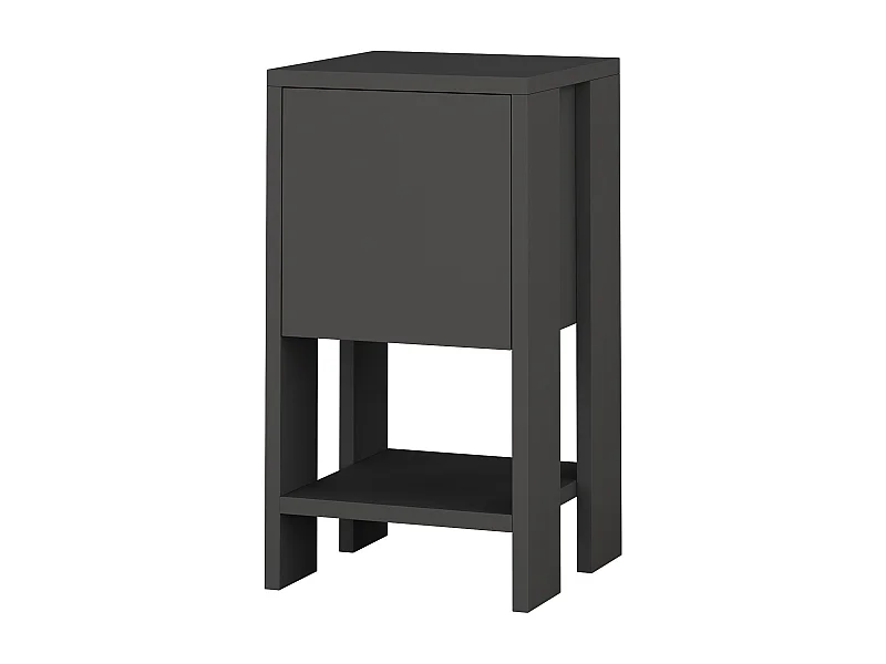 Table de chevet EMA - gris anthracite, 55x30x30