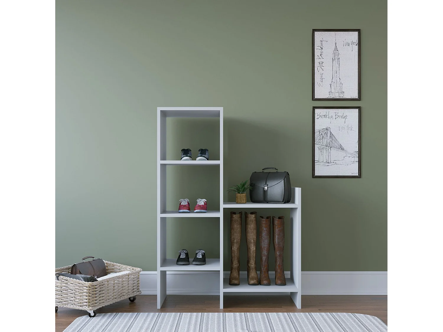 Stojak na buty Earla