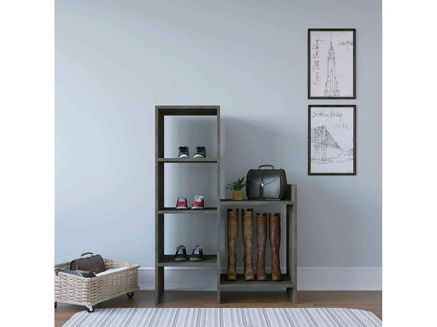 Stojak na buty Earla