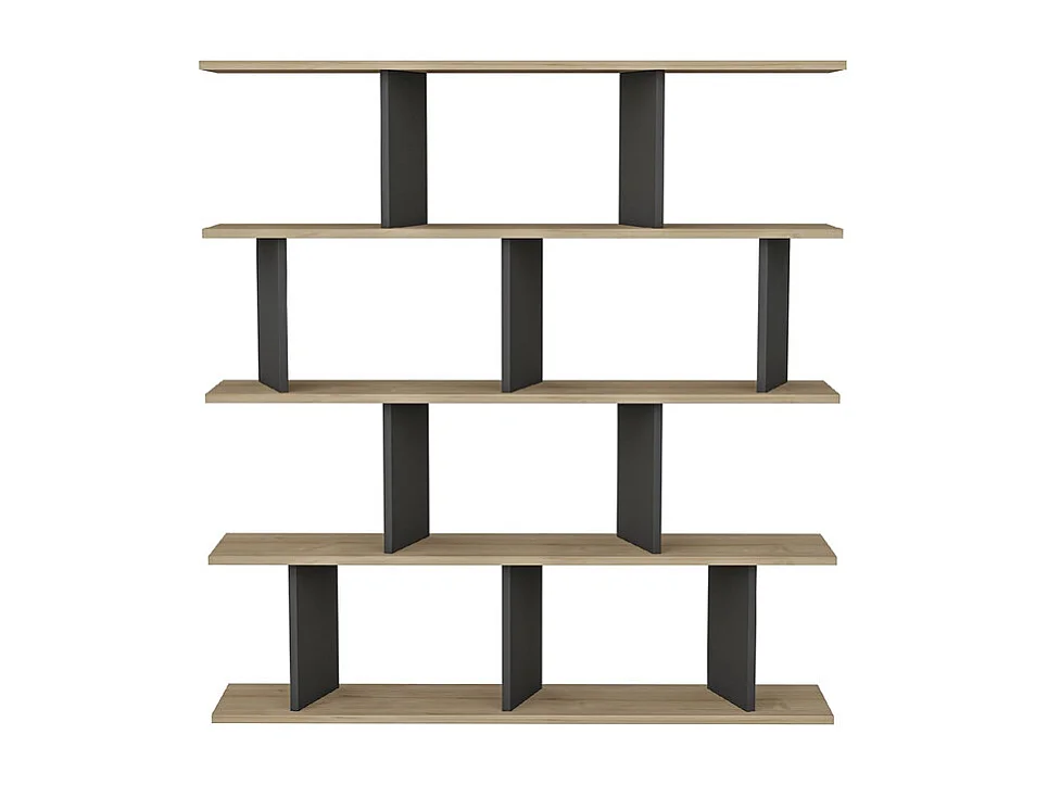 Mensola in piedi JORIN rovere / antracite, 130x137x25