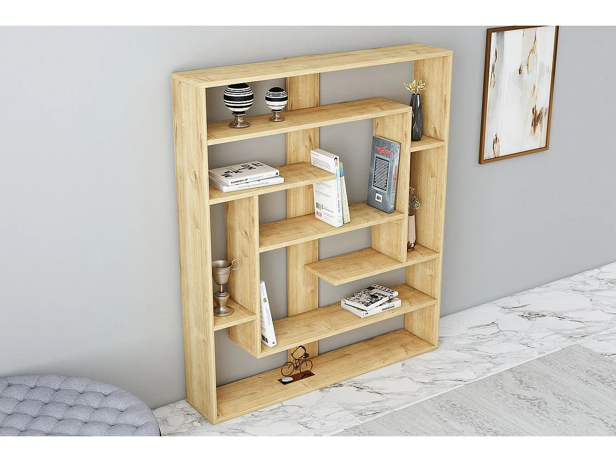 Staande plank POSEIDON eiken, 114x132x22