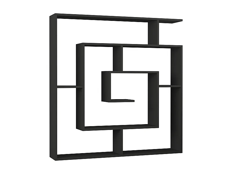 Mensola LABIREN - antracite, 125x129x22