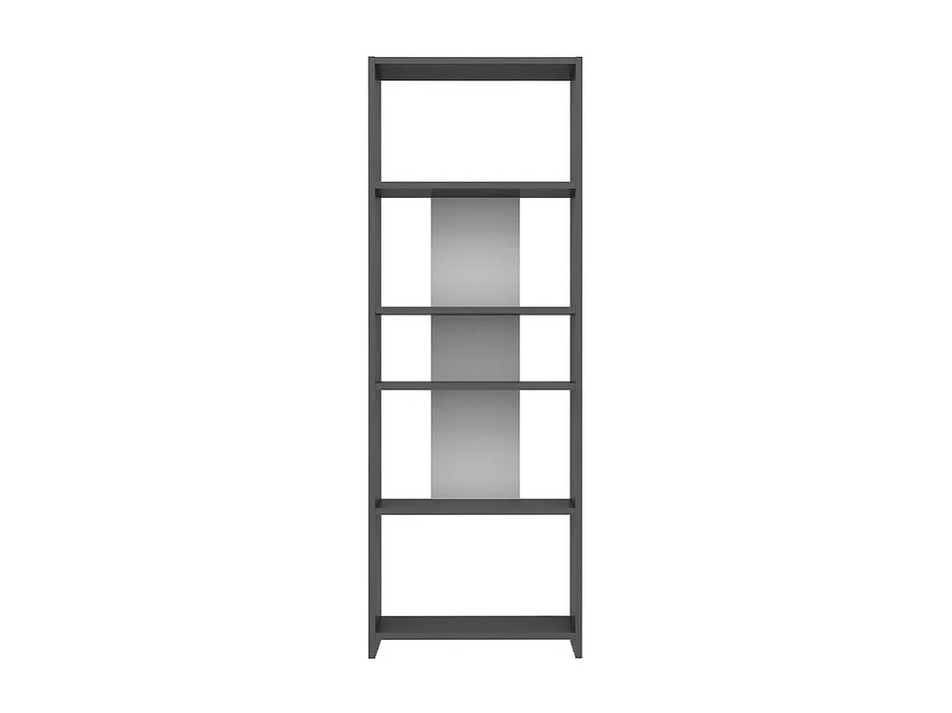 Standregal DIOSP- Anthrazit / Weiß, 56,9x160x25