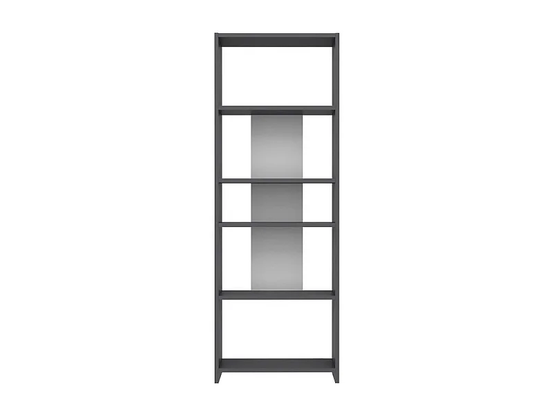 Staande plank DIOSP- antraciet/wit, 56,9x160x25