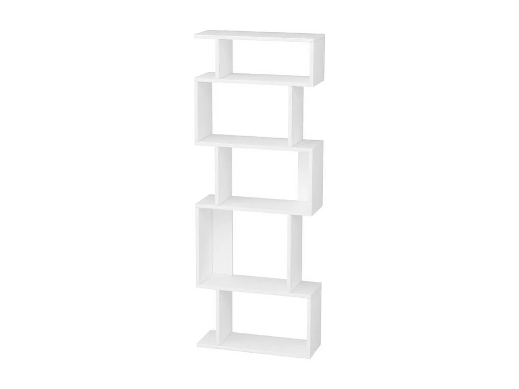 Étagère sur pied EROS - blanc / blanc, 60x160x22