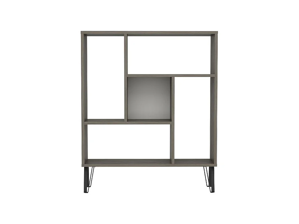 Etagère sur pied ARVEN - coloris naturel clair, 90x107,8x25