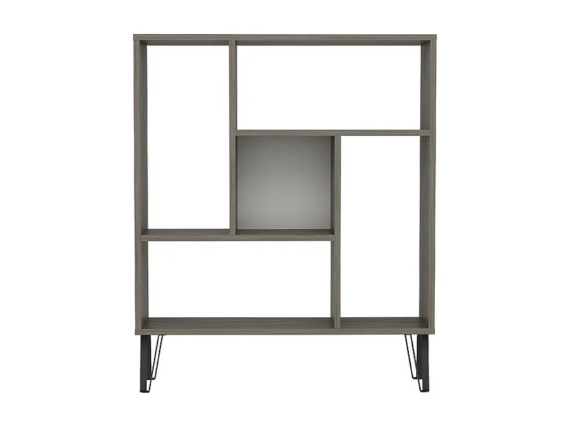 Etagère sur pied ARVEN - coloris naturel clair, 90x107,8x25