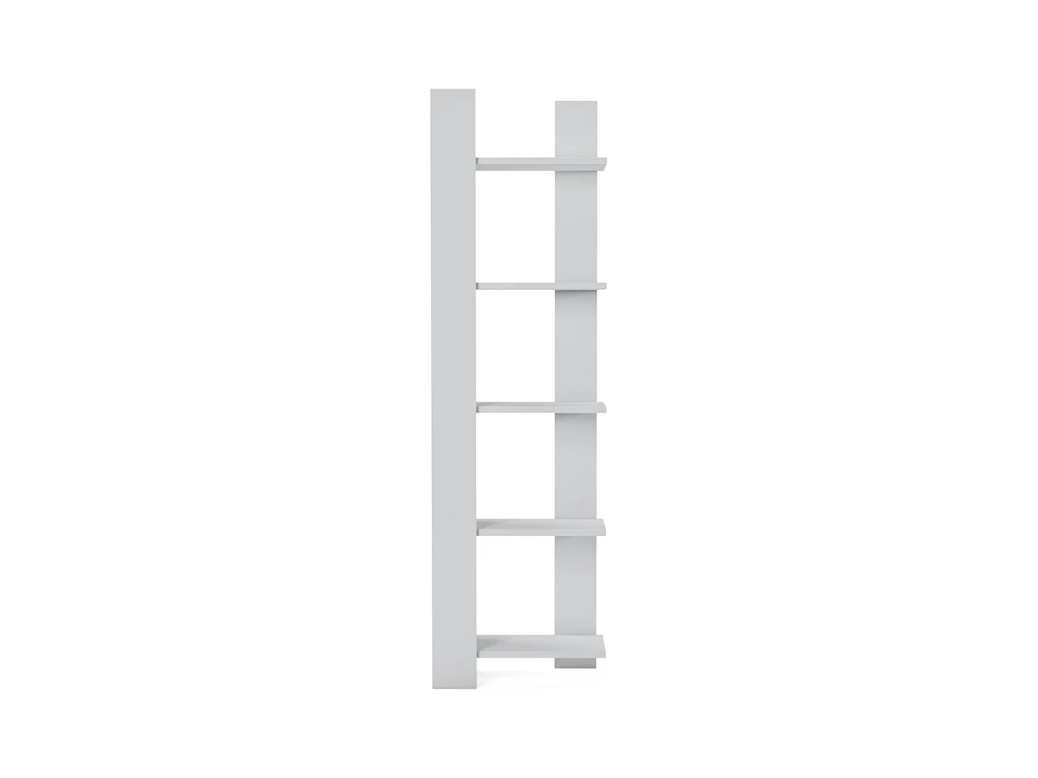 Bücherregal REETA- Weiß, 45x160x26