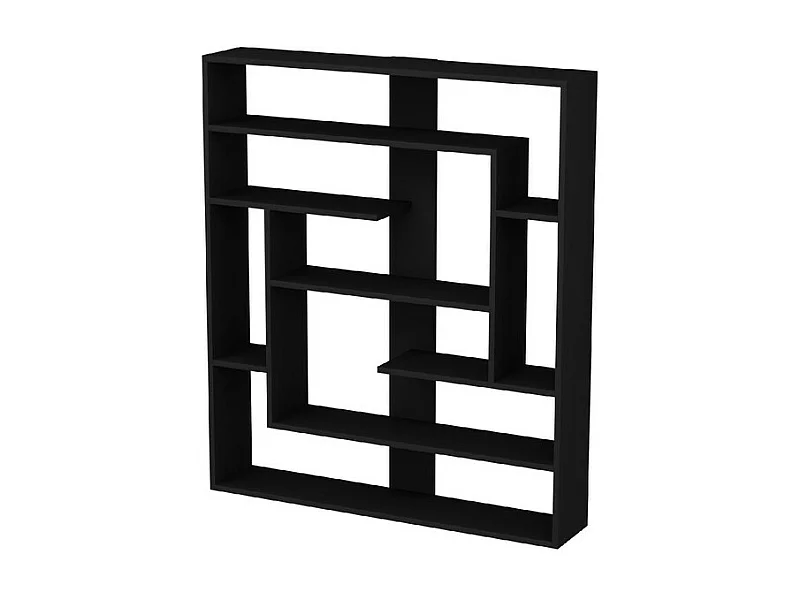 Standregal POSEIDON- Schwarz, 114x132x22