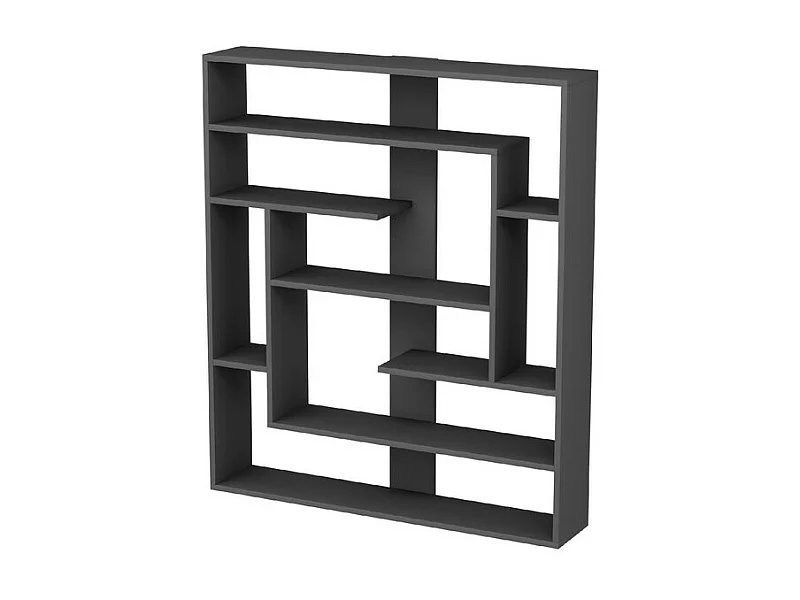 Etagère sur pied POSEIDON - anthracite, 114x132x22