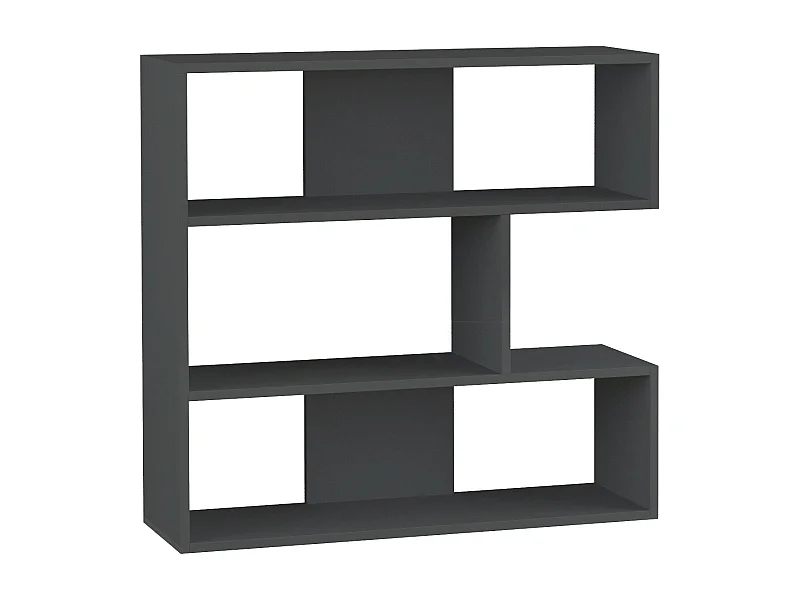 Libreria MOLLY - antracite, 93,6 x 29,6 x 89 cm