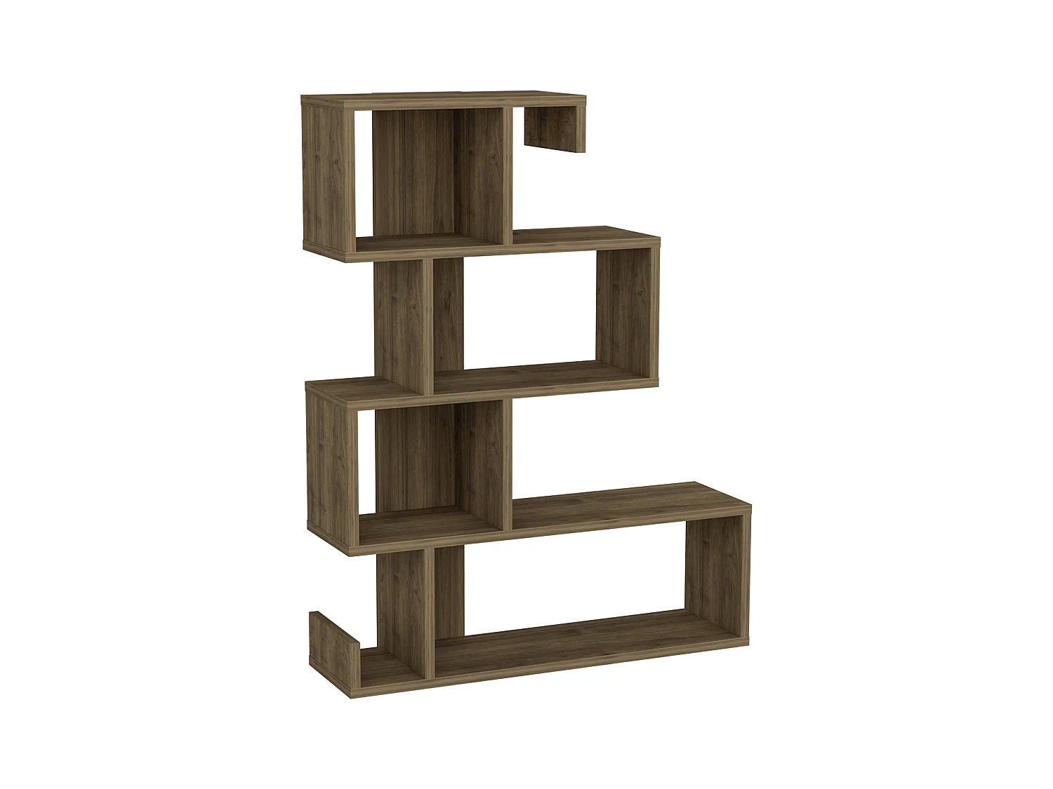 Bookcase ARES- Walnuss/Walnuss, 80x103,8x23,8