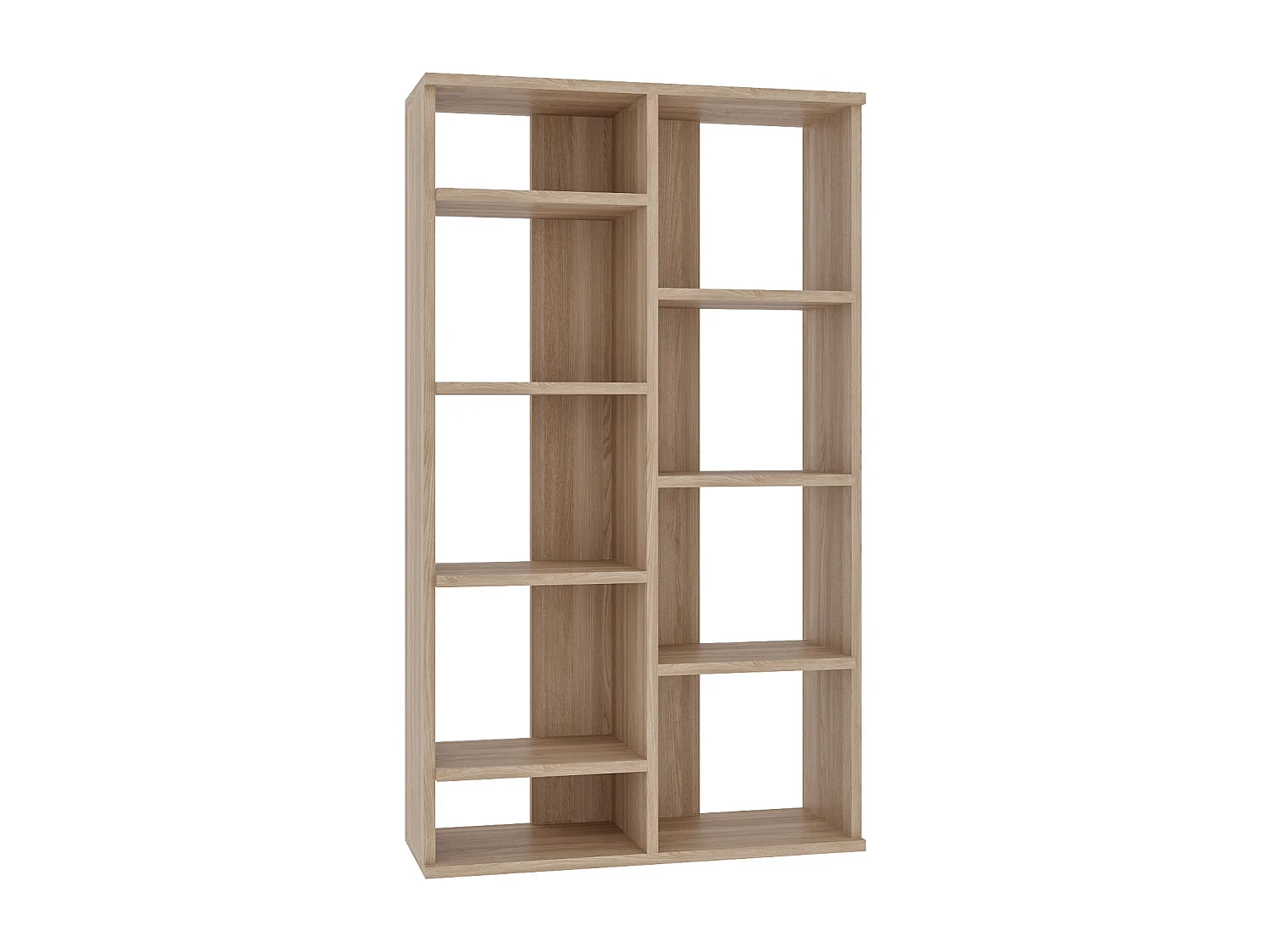 Boekenkast KEOTA- Eiken - Eiken, 72x123,6x25
