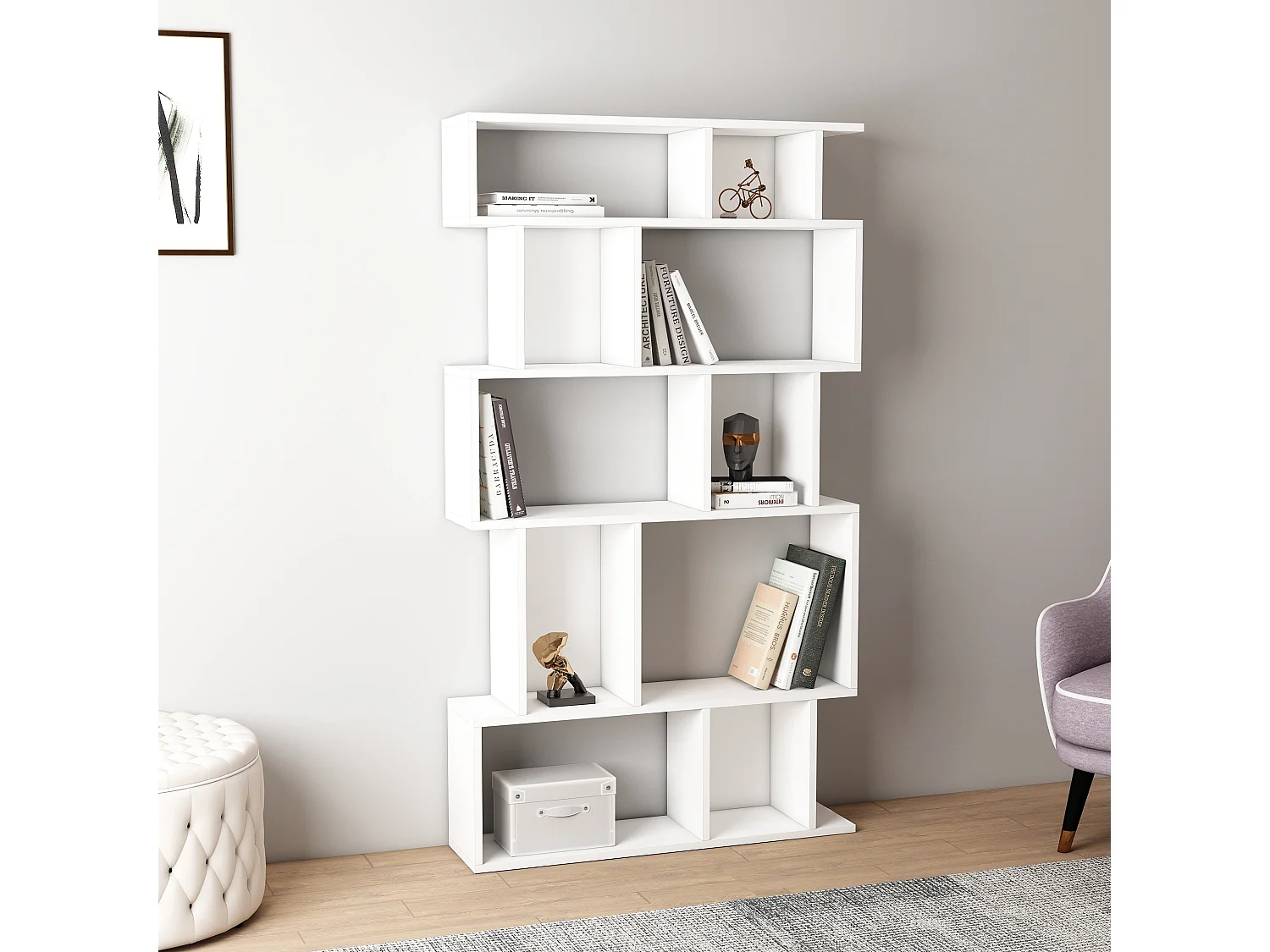 Staande plank EROS WEIT-Wit, 90x160x22