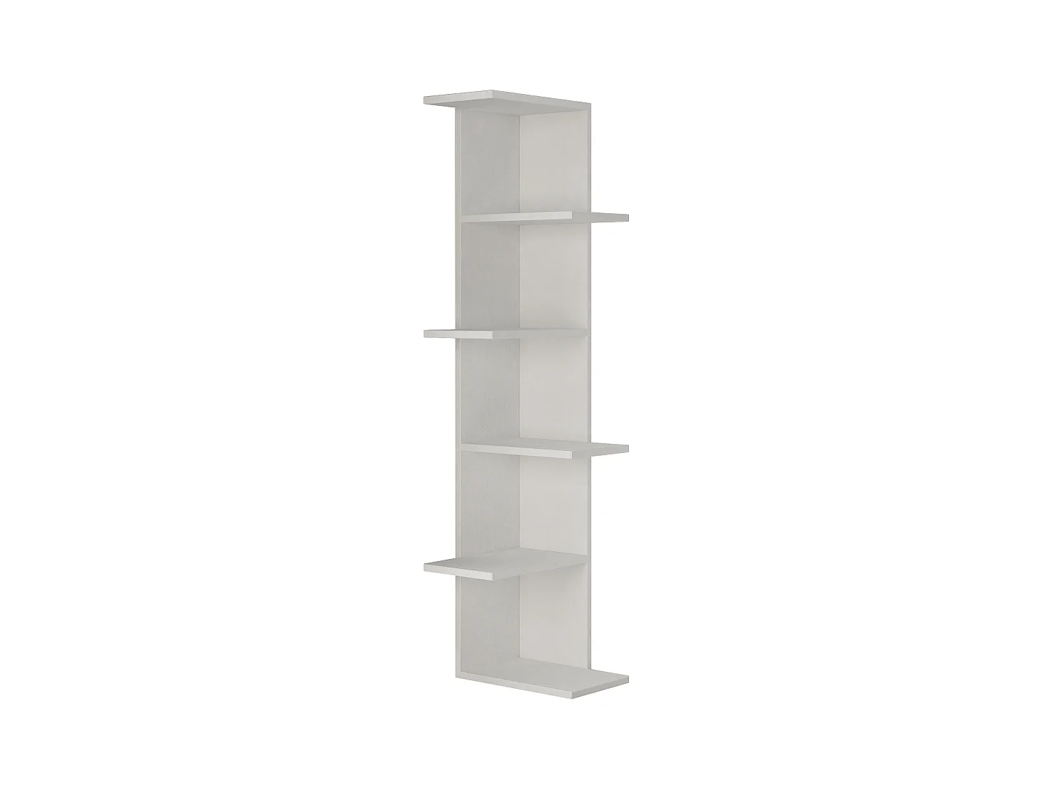 Eckregal SASO-Weiß, 37x141x22