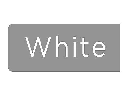 Mensola angolare SASO bianco, 37x141x22